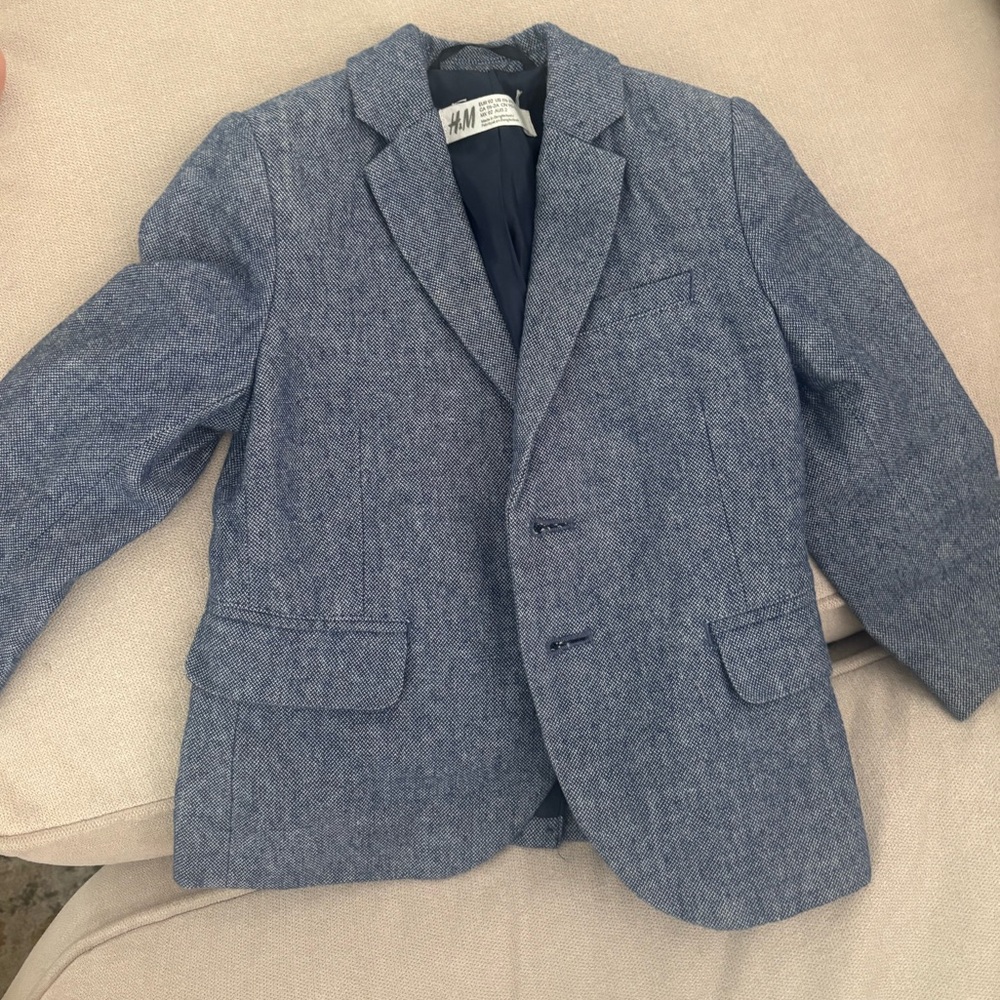 H&M Blue Blazer Stylish and Modern